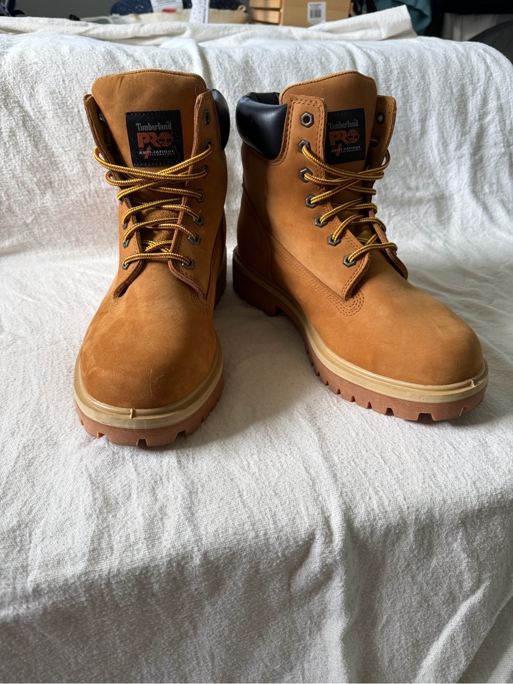 Timberland PRO Wheat and Black Work Boots